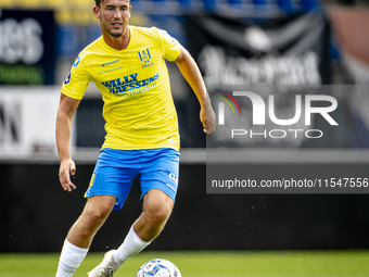 RKC player Patrick Vroegh during the match RKC vs. NEC (friendly) at the Mandemakers Stadium for the Dutch Eredivisie season 2024-2025 in Wa...