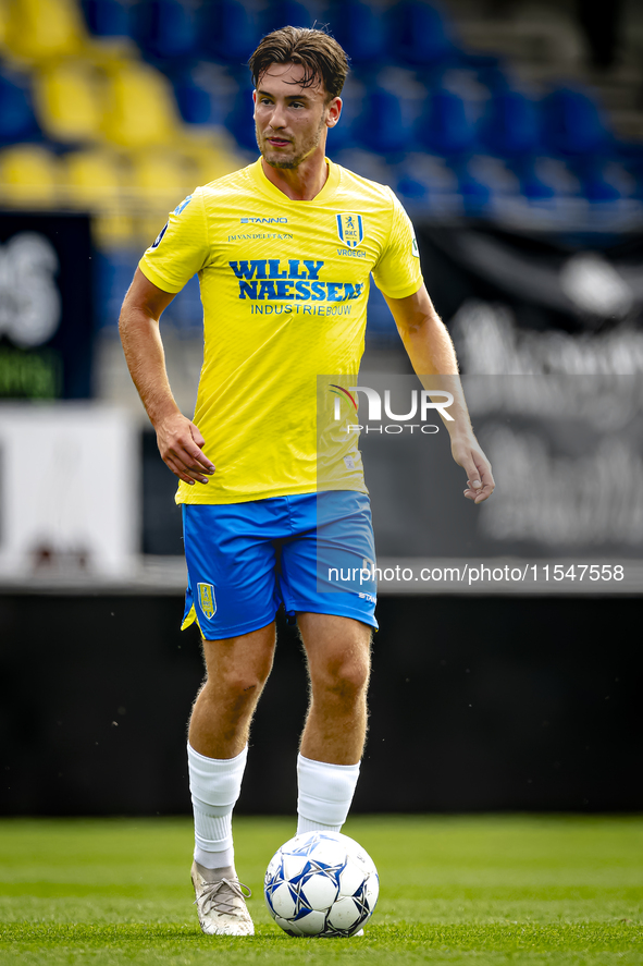 RKC player Patrick Vroegh during the match RKC vs. NEC (friendly) at the Mandemakers Stadium for the Dutch Eredivisie season 2024-2025 in Wa...