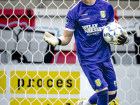 RKC goalkeeper Yanick van Osch plays during the match RKC - NEC (friendly) at the Mandemakers Stadium for the Dutch Eredivisie season 2024-2...