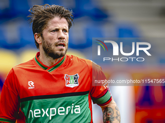 NEC player Lasse Schone during the match RKC - NEC (friendly) at the Mandemakers Stadium for the Dutch Eredivisie season 2024-2025 in Waalwi...