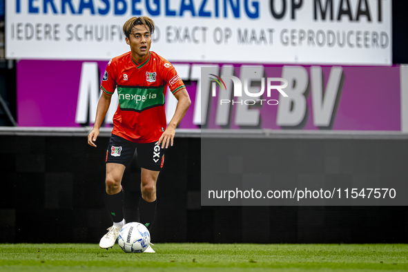 NEC player Kosai Sano during the match RKC - NEC (friendly) at the Mandemakers Stadium for the Dutch Eredivisie season 2024-2025 in Waalwijk...