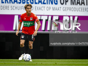 NEC player Kosai Sano during the match RKC - NEC (friendly) at the Mandemakers Stadium for the Dutch Eredivisie season 2024-2025 in Waalwijk...