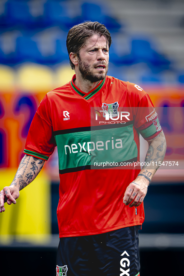 NEC player Lasse Schone during the match RKC - NEC (friendly) at the Mandemakers Stadium for the Dutch Eredivisie season 2024-2025 in Waalwi...