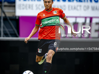 NEC player Kosai Sano during the match RKC - NEC (friendly) at the Mandemakers Stadium for the Dutch Eredivisie season 2024-2025 in Waalwijk...