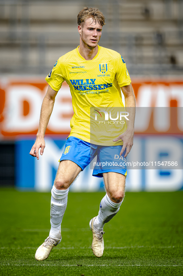 RKC player Tim van der Loo participates in the match RKC vs. NEC (friendly) at the Mandemakers Stadium for the Dutch Eredivisie season 2024-...