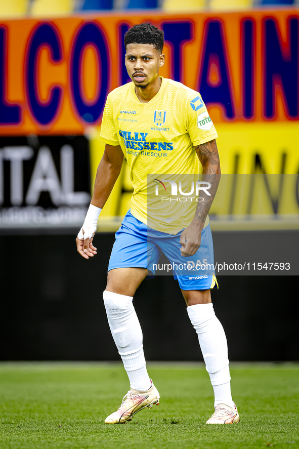 RKC player Richonell Margaret plays during the match RKC - NEC (friendly) at the Mandemakers Stadium for the Dutch Eredivisie season 2024-20...