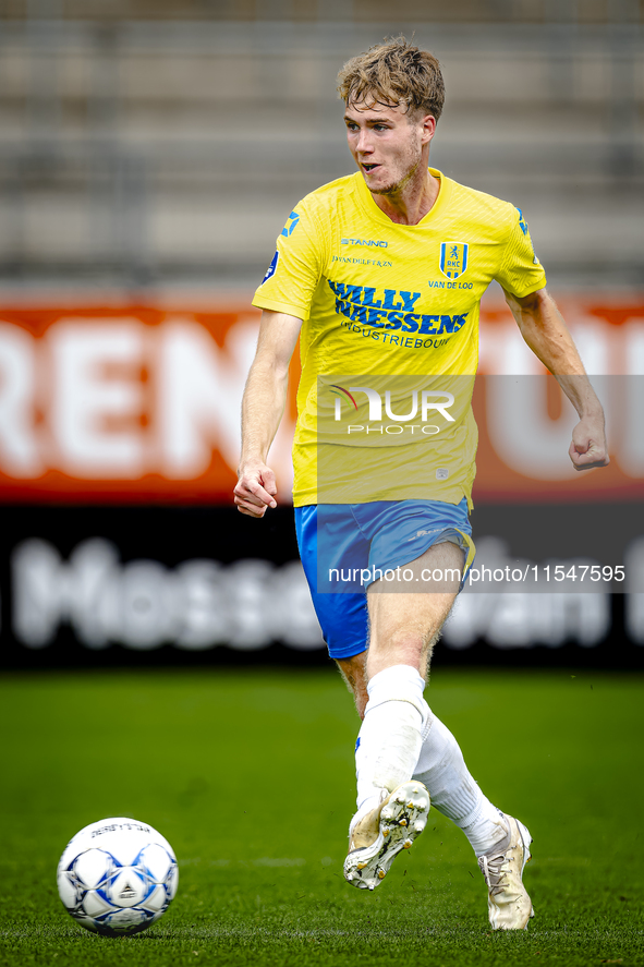 RKC player Tim van der Loo participates in the match RKC vs. NEC (friendly) at the Mandemakers Stadium for the Dutch Eredivisie season 2024-...