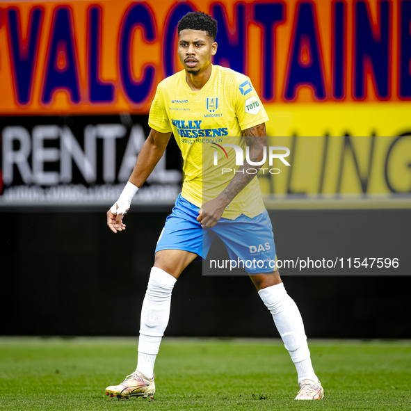 RKC player Richonell Margaret plays during the match RKC - NEC (friendly) at the Mandemakers Stadium for the Dutch Eredivisie season 2024-20...