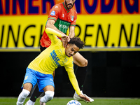 NEC player Ivan Marquez and RKC player Ilias Takidine during the match RKC vs. NEC (friendly) at the Mandemakers Stadium for the Dutch Eredi...