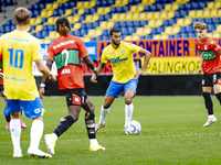 RKC player Yassin Oukili plays during the match RKC - NEC (friendly) at the Mandemakers Stadium for the Dutch Eredivisie season 2024-2025 in...