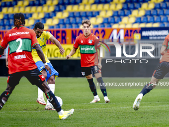 RKC player Yassin Oukili plays during the match RKC - NEC (friendly) at the Mandemakers Stadium for the Dutch Eredivisie season 2024-2025 in...