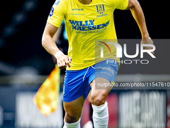 RKC player Alexander Jakobsen plays during the match RKC vs. NEC (friendly) at the Mandemakers Stadium for the Dutch Eredivisie season 2024-...