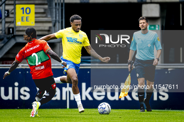 RKC player Juan Familia-Castillo during the match RKC vs. NEC (friendly) at the Mandemakers Stadium for the Dutch Eredivisie season 2024-202...