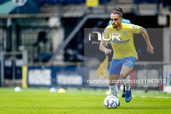 RKC player Alexander Jakobsen plays during the match RKC vs. NEC (friendly) at the Mandemakers Stadium for the Dutch Eredivisie season 2024-...