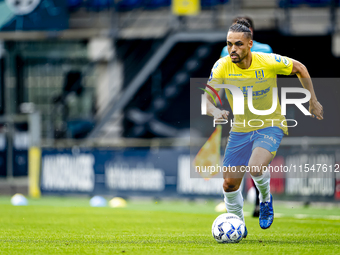 RKC player Alexander Jakobsen plays during the match RKC vs. NEC (friendly) at the Mandemakers Stadium for the Dutch Eredivisie season 2024-...