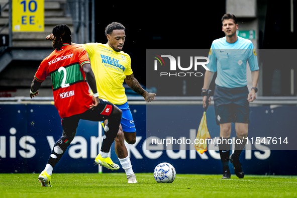 RKC player Juan Familia-Castillo during the match RKC vs. NEC (friendly) at the Mandemakers Stadium for the Dutch Eredivisie season 2024-202...