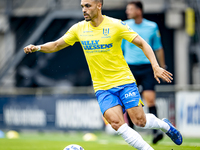 RKC player Alexander Jakobsen plays during the match RKC vs. NEC (friendly) at the Mandemakers Stadium for the Dutch Eredivisie season 2024-...