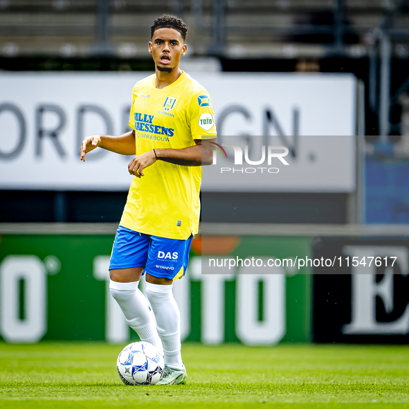 RKC player Daouda Weidmann plays during the match RKC - NEC (friendly) at the Mandemakers Stadium for the Dutch Eredivisie season 2024-2025...