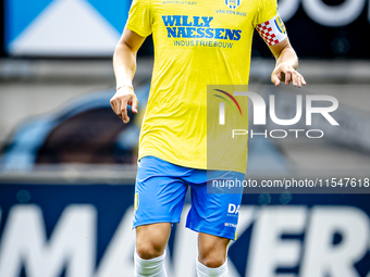 RKC player Dario van de Buijs plays during the match RKC - NEC (friendly) at the Mandemakers Stadium for the Dutch Eredivisie season 2024-20...