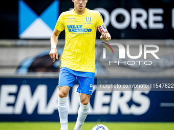 RKC player Dario van de Buijs plays during the match RKC - NEC (friendly) at the Mandemakers Stadium for the Dutch Eredivisie season 2024-20...