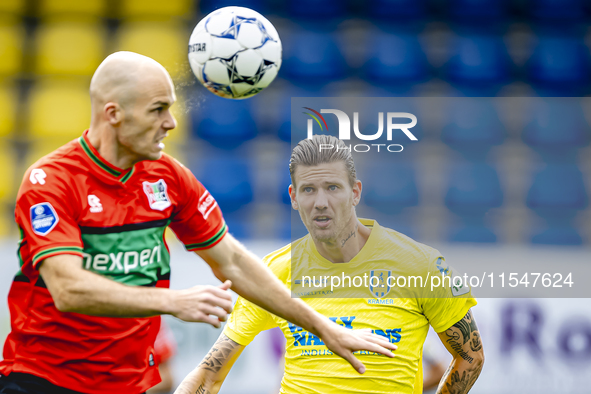 RKC player Michiel Kramer plays during the match RKC - NEC (friendly) at the Mandemakers Stadium for the Dutch Eredivisie season 2024-2025 i...