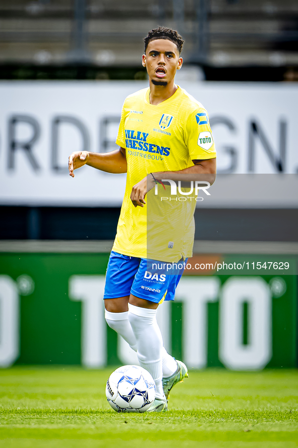 RKC player Daouda Weidmann plays during the match RKC - NEC (friendly) at the Mandemakers Stadium for the Dutch Eredivisie season 2024-2025...