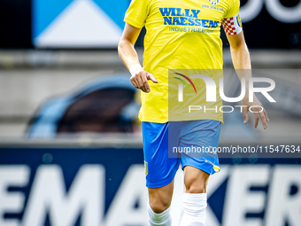 RKC player Dario van de Buijs plays during the match RKC - NEC (friendly) at the Mandemakers Stadium for the Dutch Eredivisie season 2024-20...