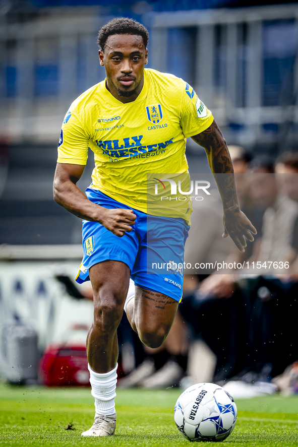 RKC player Juan Familia-Castillo during the match RKC vs. NEC (friendly) at the Mandemakers Stadium for the Dutch Eredivisie season 2024-202...