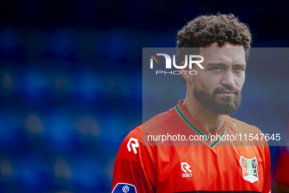 NEC player Philippe Sandler during the match RKC - NEC (friendly) at the Mandemakers Stadium for the Dutch Eredivisie season 2024-2025 in Wa...