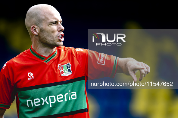 NEC player Bram Nuytinck during the match RKC - NEC (friendly) at the Mandemakers Stadium for the Dutch Eredivisie season 2024-2025 in Waalw...