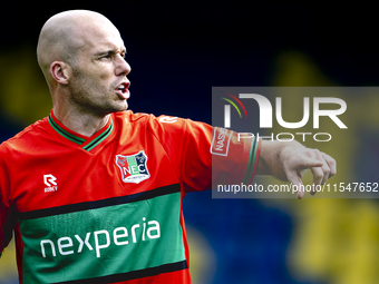 NEC player Bram Nuytinck during the match RKC - NEC (friendly) at the Mandemakers Stadium for the Dutch Eredivisie season 2024-2025 in Waalw...