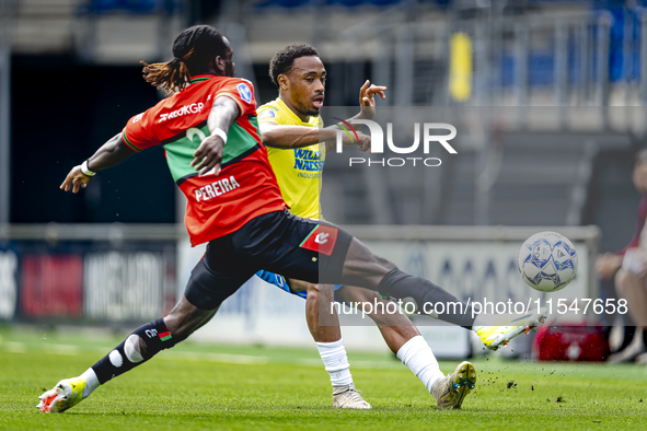 RKC player Juan Familia-Castillo during the match RKC vs. NEC (friendly) at the Mandemakers Stadium for the Dutch Eredivisie season 2024-202...