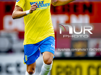 RKC player Dario van de Buijs plays during the match RKC - NEC (friendly) at the Mandemakers Stadium for the Dutch Eredivisie season 2024-20...