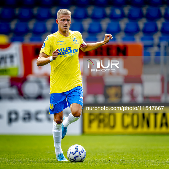 RKC player Dario van de Buijs plays during the match RKC - NEC (friendly) at the Mandemakers Stadium for the Dutch Eredivisie season 2024-20...