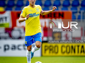 RKC player Dario van de Buijs plays during the match RKC - NEC (friendly) at the Mandemakers Stadium for the Dutch Eredivisie season 2024-20...