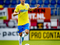 RKC player Dario van de Buijs plays during the match RKC - NEC (friendly) at the Mandemakers Stadium for the Dutch Eredivisie season 2024-20...