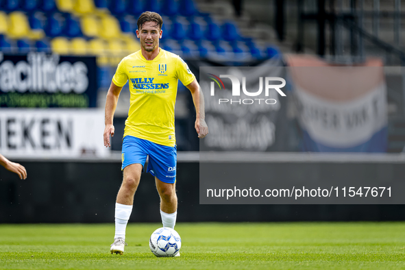 RKC player Patrick Vroegh during the match RKC vs. NEC (friendly) at the Mandemakers Stadium for the Dutch Eredivisie season 2024-2025 in Wa...