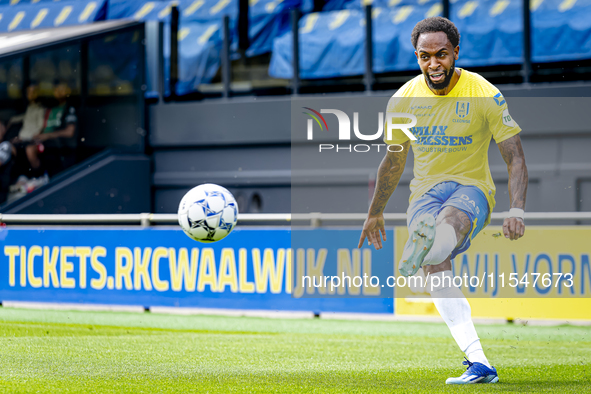 RKC player Denilho Cleonise plays during the match RKC - NEC (friendly) at the Mandemakers Stadium for the Dutch Eredivisie season 2024-2025...