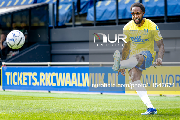 RKC player Denilho Cleonise plays during the match RKC - NEC (friendly) at the Mandemakers Stadium for the Dutch Eredivisie season 2024-2025...