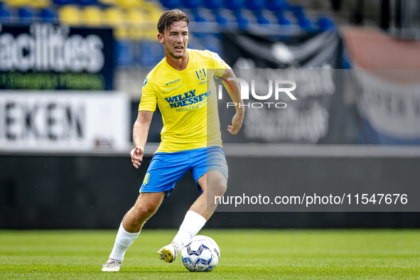 RKC player Patrick Vroegh during the match RKC vs. NEC (friendly) at the Mandemakers Stadium for the Dutch Eredivisie season 2024-2025 in Wa...