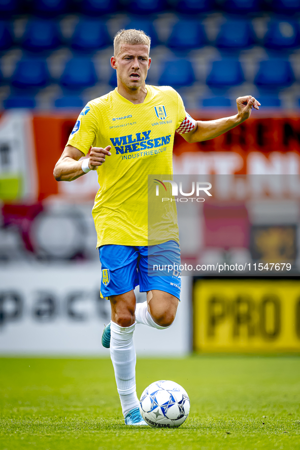 RKC player Dario van de Buijs plays during the match RKC - NEC (friendly) at the Mandemakers Stadium for the Dutch Eredivisie season 2024-20...