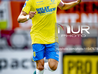 RKC player Dario van de Buijs plays during the match RKC - NEC (friendly) at the Mandemakers Stadium for the Dutch Eredivisie season 2024-20...