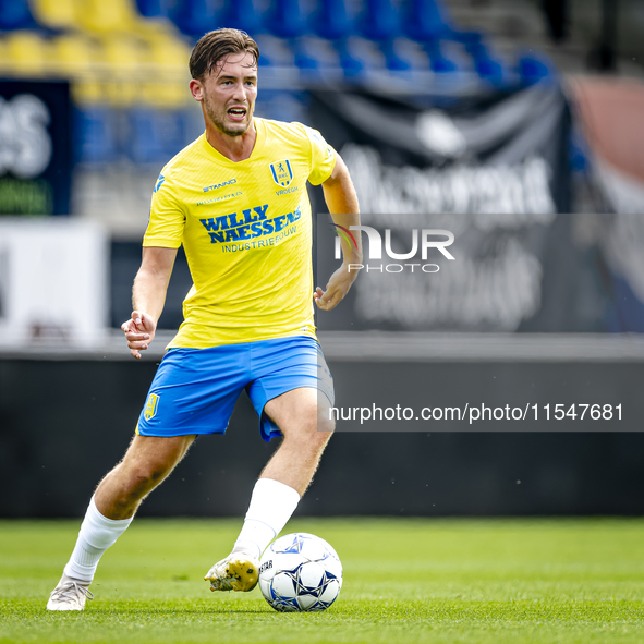 RKC player Patrick Vroegh during the match RKC vs. NEC (friendly) at the Mandemakers Stadium for the Dutch Eredivisie season 2024-2025 in Wa...