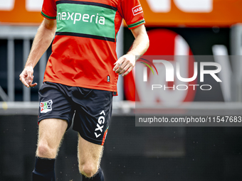 NEC player Thomas Ouwejan plays during the match RKC - NEC (friendly) at the Mandemakers Stadium for the Dutch Eredivisie season 2024-2025 i...