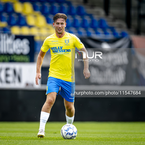 RKC player Patrick Vroegh during the match RKC vs. NEC (friendly) at the Mandemakers Stadium for the Dutch Eredivisie season 2024-2025 in Wa...