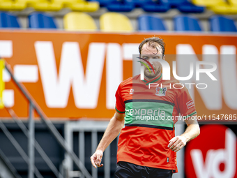 NEC player Thomas Ouwejan plays during the match RKC - NEC (friendly) at the Mandemakers Stadium for the Dutch Eredivisie season 2024-2025 i...