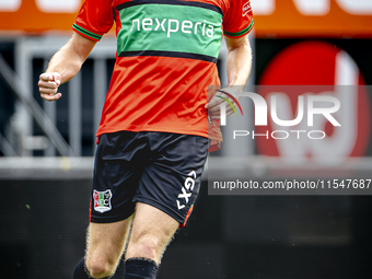 NEC player Thomas Ouwejan plays during the match RKC - NEC (friendly) at the Mandemakers Stadium for the Dutch Eredivisie season 2024-2025 i...