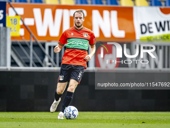 NEC player Thomas Ouwejan plays during the match RKC - NEC (friendly) at the Mandemakers Stadium for the Dutch Eredivisie season 2024-2025 i...