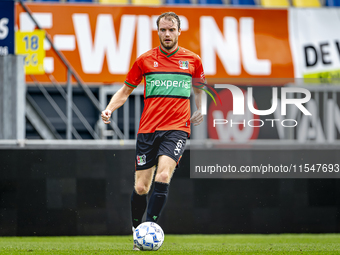 NEC player Thomas Ouwejan plays during the match RKC - NEC (friendly) at the Mandemakers Stadium for the Dutch Eredivisie season 2024-2025 i...