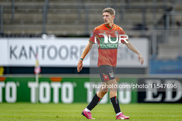 NEC player Mees Hoedemakers during the match RKC - NEC (friendly) at the Mandemakers Stadium for the Dutch Eredivisie season 2024-2025 in Wa...